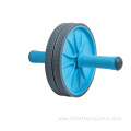 bodybuilding exercise double wheel roller